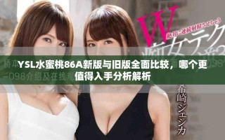 YSL水蜜桃86A新版與舊版全面比較，哪個更值得入手分析解析
