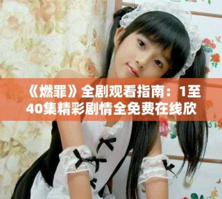 《燃罪》全劇觀看指南：1至40集精彩劇情全免費(fèi)在線欣賞