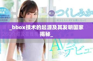 _bbox技術(shù)的起源及其發(fā)明國家揭秘_