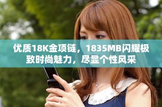 優(yōu)質(zhì)18K金項鏈，1835MB閃耀極致時尚魅力，盡顯個性風采