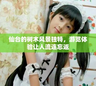 仙臺的樹木風景獨特，游覽體驗讓人流連忘返