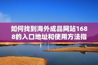 如何找到海外成品網(wǎng)站1688的入口地址和使用方法指南