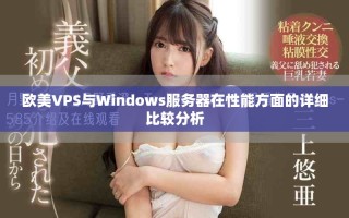 歐美VPS與Windows服務(wù)器在性能方面的詳細比較分析