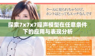 探索7x7x7噪聲模型在任意條件下的應用與表現(xiàn)分析