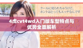 4虎cvt4wd入門版車型特點與優(yōu)勢全面解析