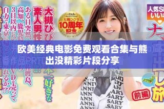 歐美經(jīng)典電影免費觀看合集與熊出沒精彩片段分享