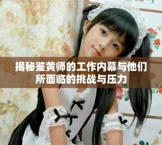 揭秘鑒黃師的工作內(nèi)幕與他們所面臨的挑戰(zhàn)與壓力