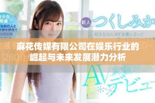 麻花傳媒有限公司在娛樂行業(yè)的崛起與未來發(fā)展?jié)摿Ψ治? class=