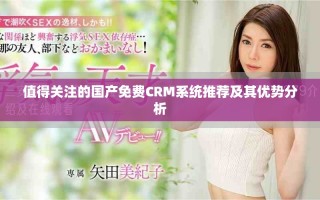 值得關(guān)注的國產(chǎn)免費CRM系統(tǒng)推薦及其優(yōu)勢分析