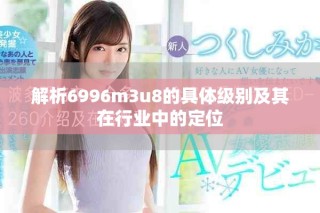 解析6996m3u8的具體級別及其在行業(yè)中的定位