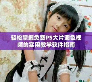 輕松掌握免費(fèi)PS大片調(diào)色視頻的實(shí)用教學(xué)軟件指南