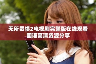 無所畏懼2電視劇完整版在線觀看國語高清資源分享