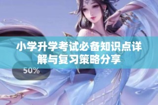 小學(xué)升學(xué)考試必備知識(shí)點(diǎn)詳解與復(fù)習(xí)策略分享