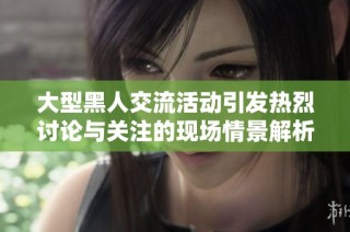 大型黑人交流活動引發(fā)熱烈討論與關(guān)注的現(xiàn)場情景解析