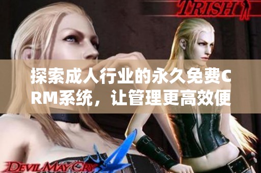 探索成人行業(yè)的永久免費(fèi)CRM系統(tǒng)，讓管理更高效便捷