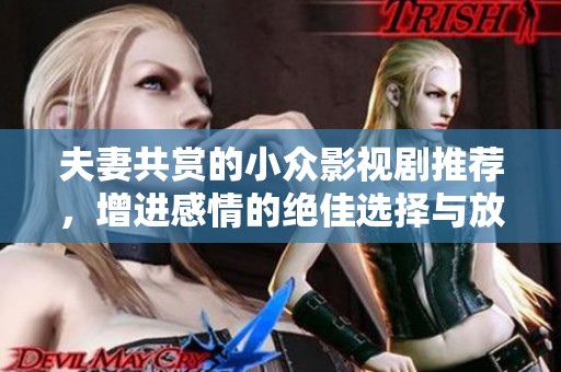 夫妻共賞的小眾影視劇推薦，增進(jìn)感情的絕佳選擇與放松體驗(yàn)