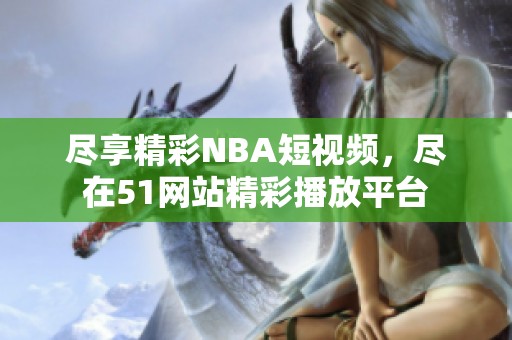 盡享精彩NBA短視頻，盡在51網(wǎng)站精彩播放平臺