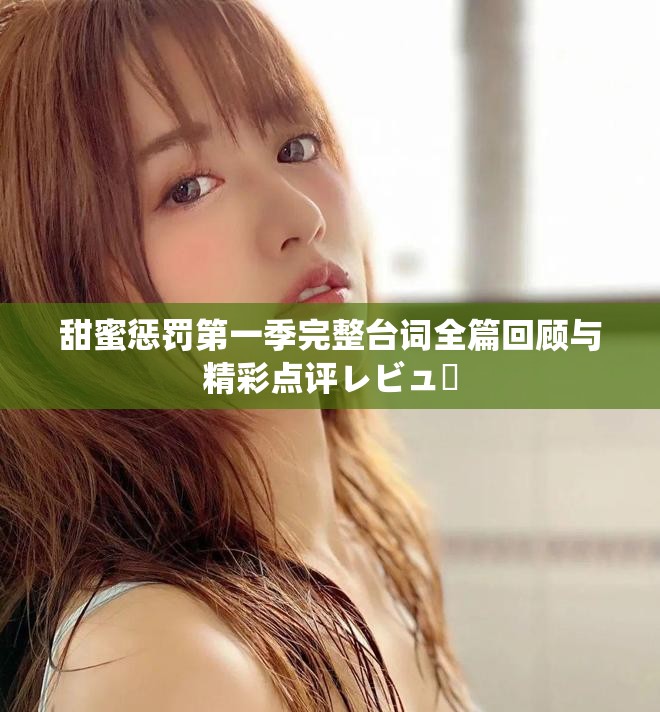 甜蜜懲罰第一季完整臺詞全篇回顧與精彩點評レビュー