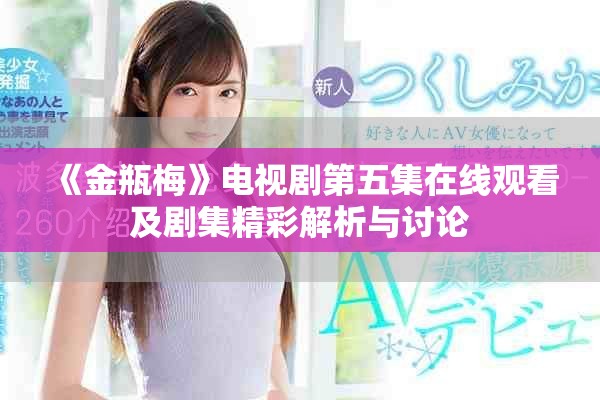 《金瓶梅》電視劇第五集在線觀看及劇集精彩解析與討論