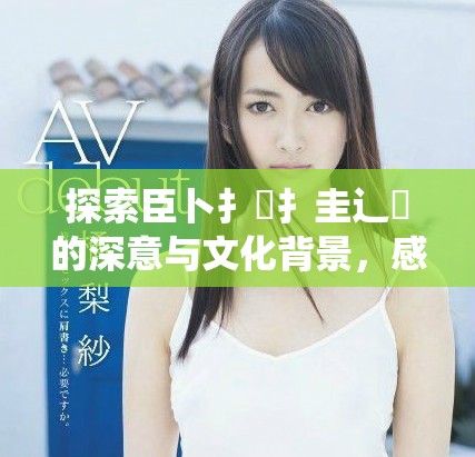探索臣卜扌喿扌圭辶畐的深意與文化背景，感受中華傳統(tǒng)的魅力