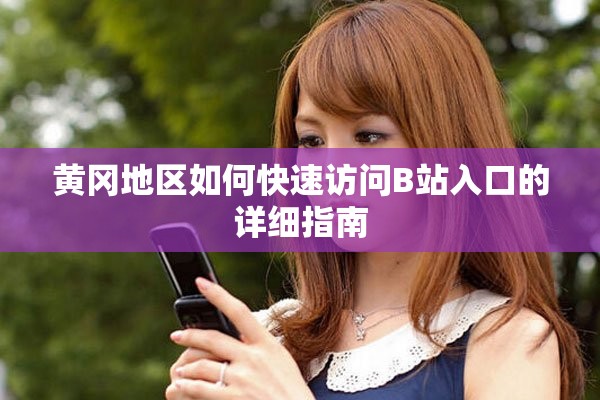 黃岡地區(qū)如何快速訪問(wèn)B站入口的詳細(xì)指南