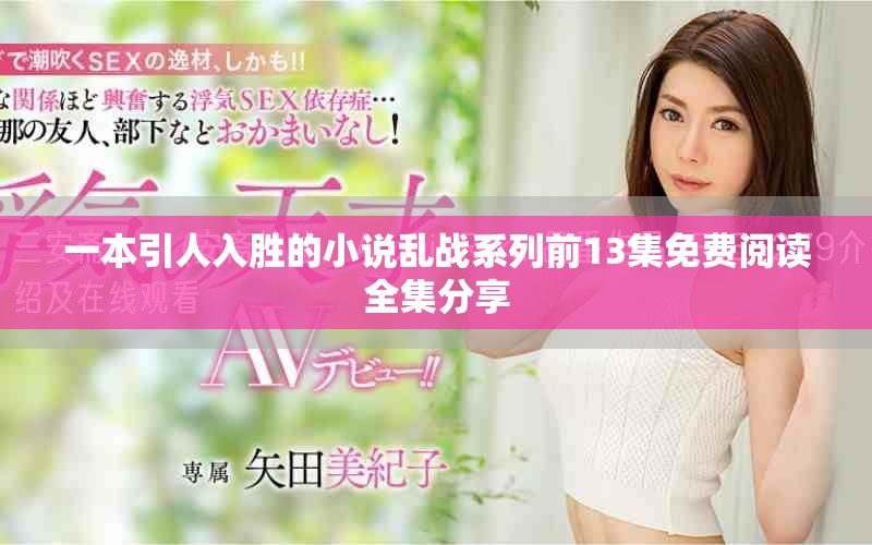 一本引人入勝的小說亂戰(zhàn)系列前13集免費閱讀全集分享