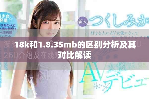 18k和1.8.35mb的區(qū)別分析及其對比解讀