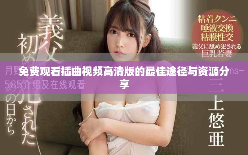 免費(fèi)觀看插曲視頻高清版的最佳途徑與資源分享
