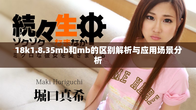 18k1.8.35mb和mb的區(qū)別解析與應(yīng)用場(chǎng)景分析