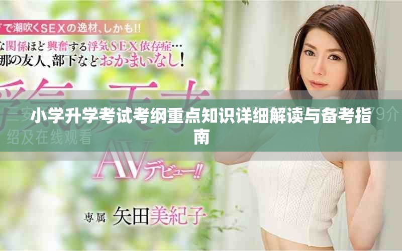 小學(xué)升學(xué)考試考綱重點(diǎn)知識(shí)詳細(xì)解讀與備考指南