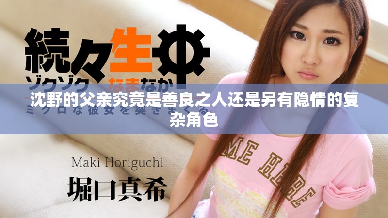 沈野的父親究竟是善良之人還是另有隱情的復(fù)雜角色