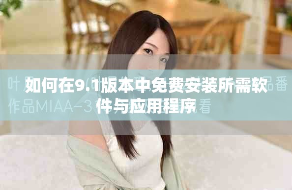 如何在9.1版本中免費(fèi)安裝所需軟件與應(yīng)用程序