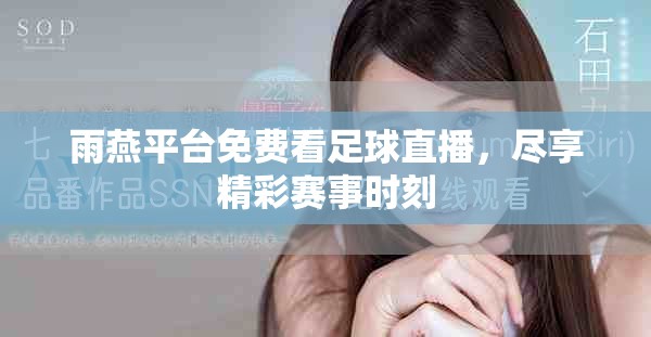 雨燕平臺免費看足球直播，盡享精彩賽事時刻