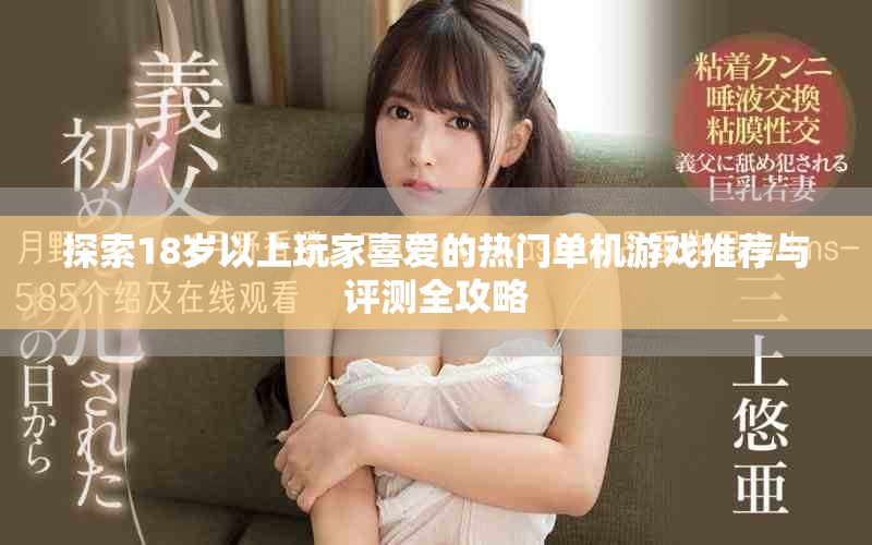 探索18歲以上玩家喜愛的熱門單機(jī)游戲推薦與評測全攻略