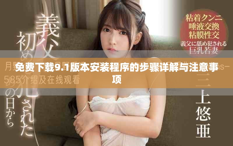 免費(fèi)下載9.1版本安裝程序的步驟詳解與注意事項(xiàng)