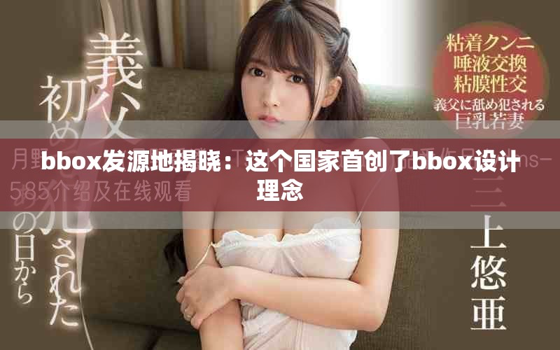 bbox發(fā)源地揭曉：這個國家首創(chuàng)了bbox設(shè)計理念